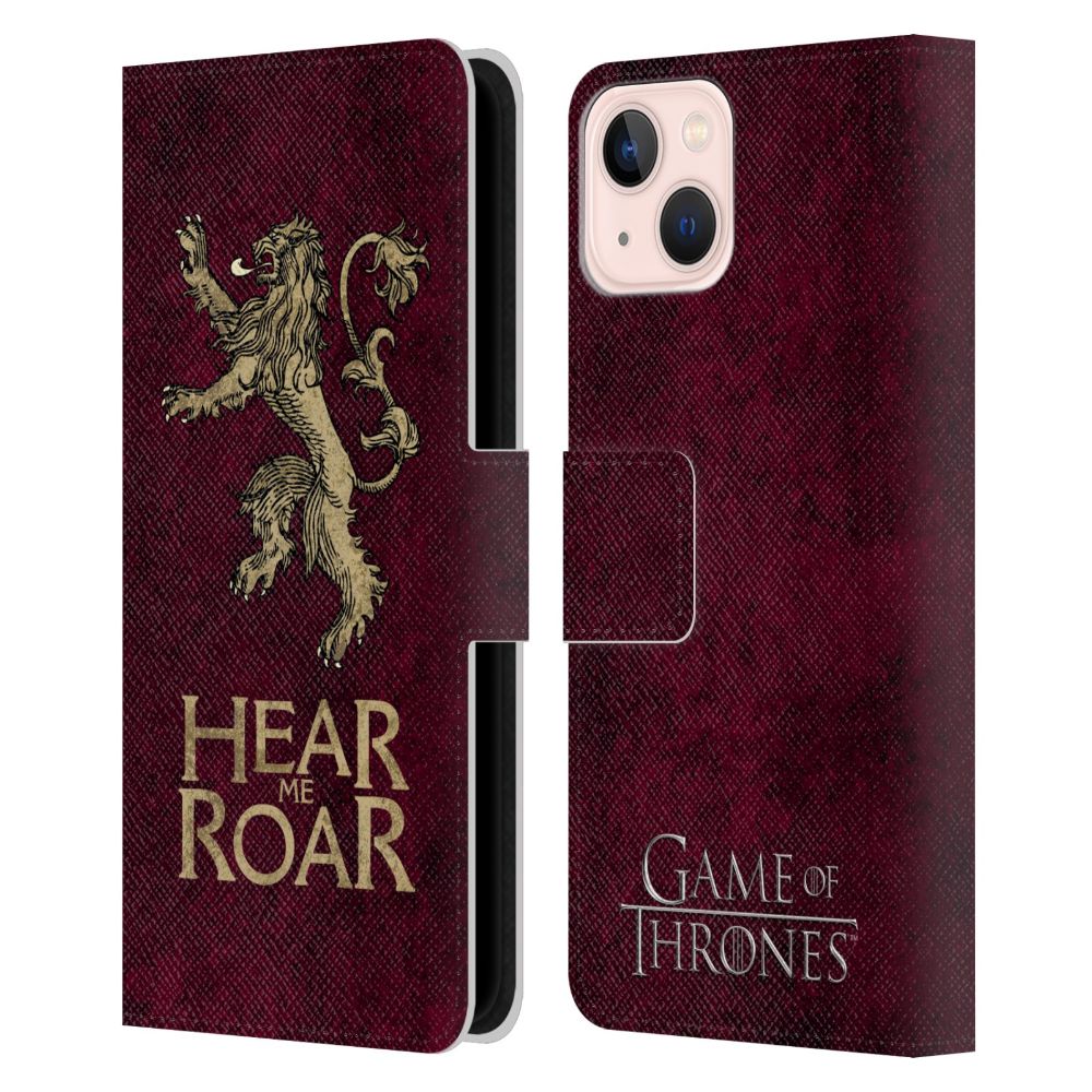 GAME OF THRONES ゲーム・オブ・スローンズ - Lannister レザー手帳型 / Apple iPhoneケース - PGS